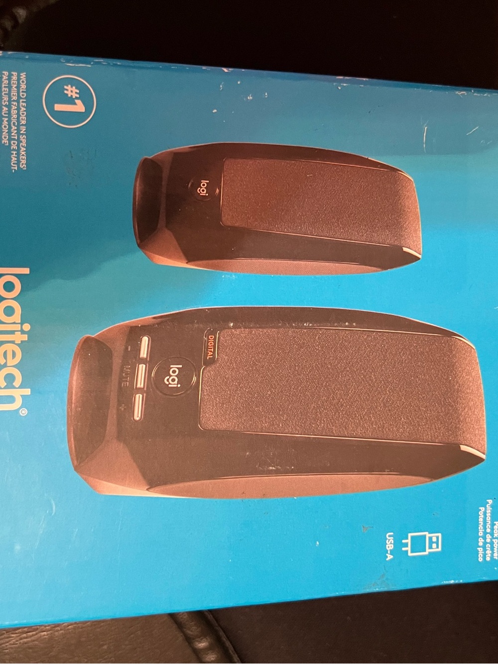 Logitech Black Desktop USB Speakers
